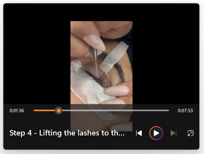 Online Eyelash Lift Botox Filler (Keratin) Course, providing virtual training on advanced lash lift techniques and keratin treatments, allowing flexible learning and skill development from any location.